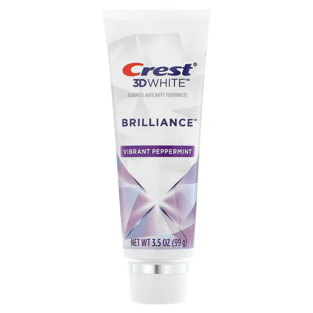 Crest 3D White Brilliance Toothpaste, Vibrant Peppermint