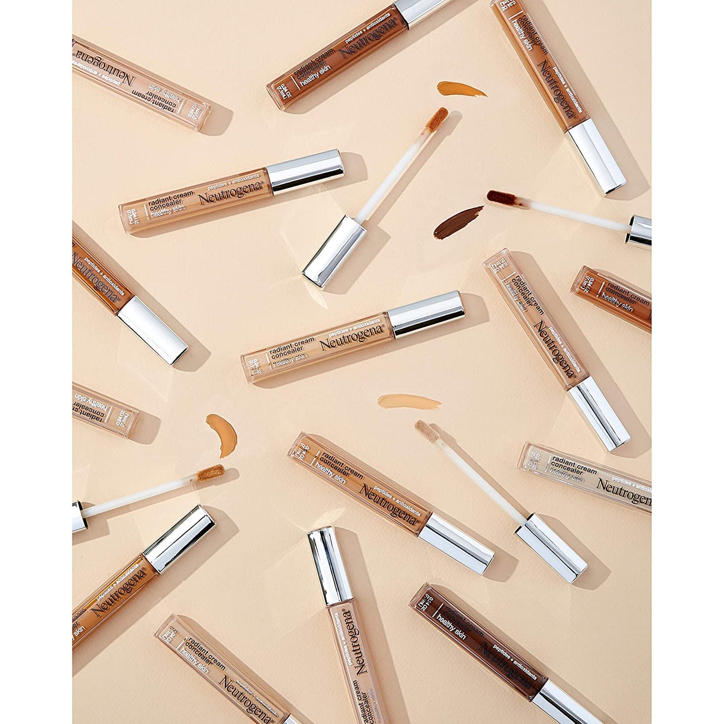 Neutrogena Radiant Cream Concealer Healthy Skin Peptides + Antioxidants 0.24Fl. Oz.  (7.1mL)