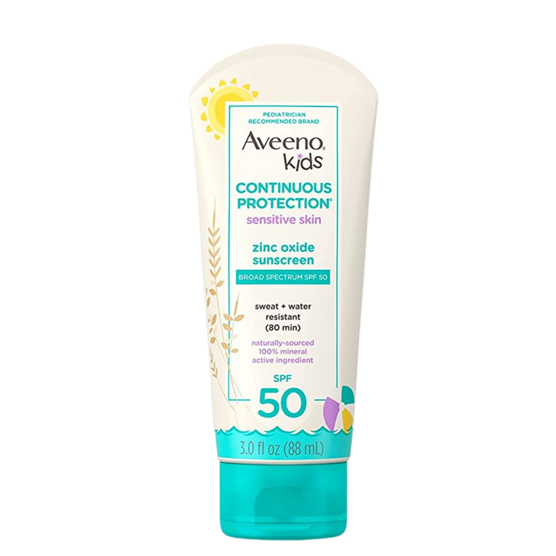 Aveeno Kids Continous Protection Sensitive Skin Sunscreen SPF 50 - 88ml
