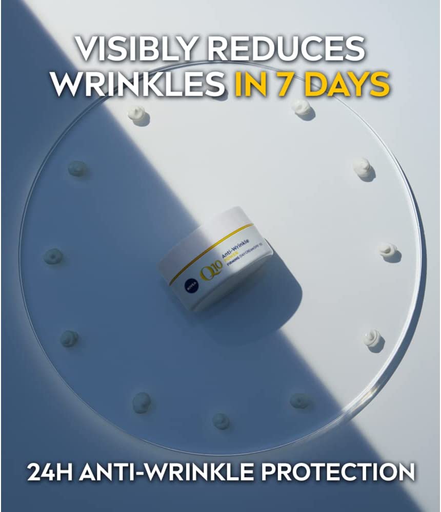 Nivea Q10 Anti-Wrinkle Power Protecting Day Cream High UV Protection 30SPF 50ml