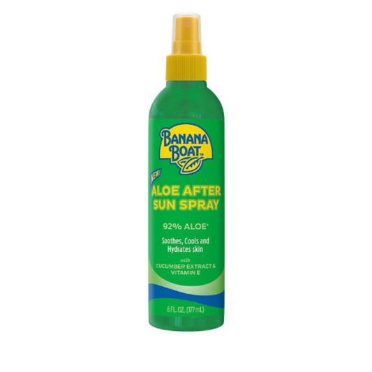 Banana Boat After Sun Aloe Vera Gel Spray, 6 oz