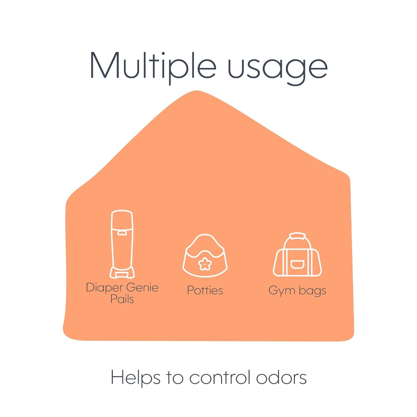 Playtex Baby Diaper Genie Carbon Filters 4 Count