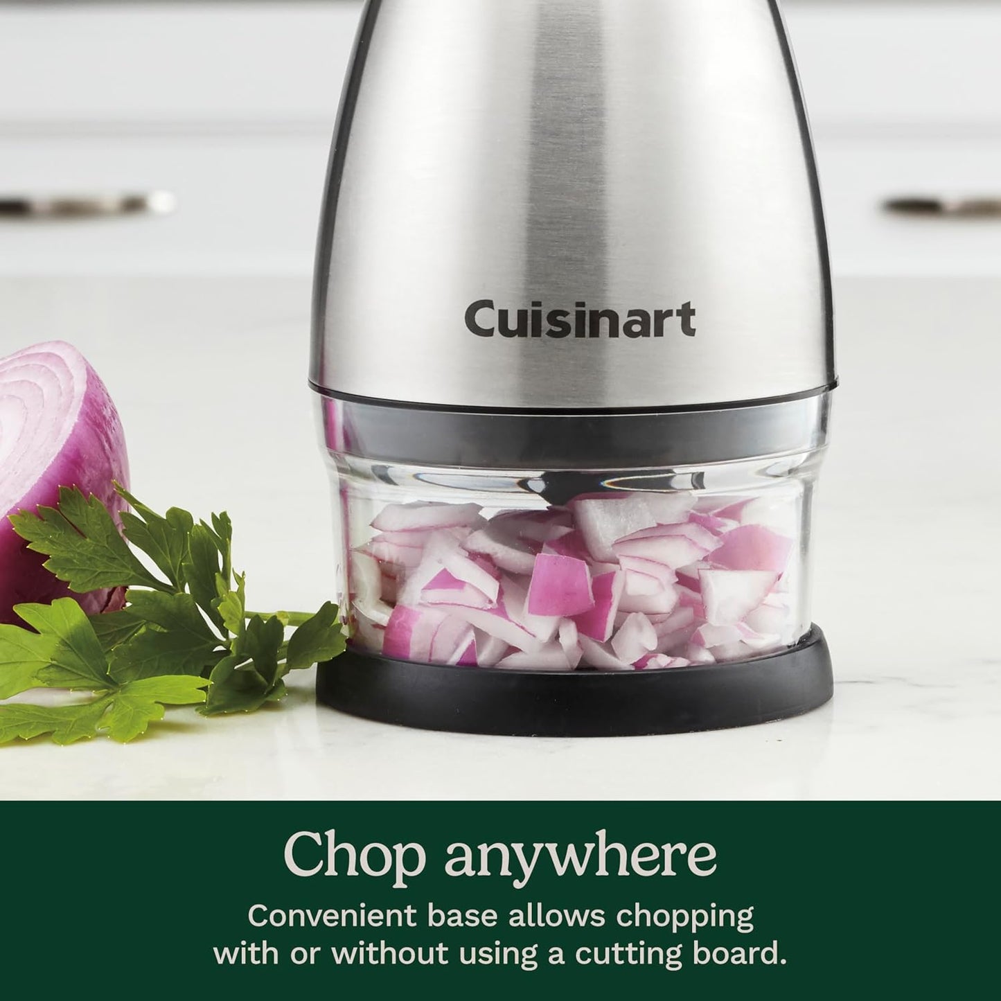 Cuisinart Push Chopper Stainless Steel, CTG-00-SCHP - Black