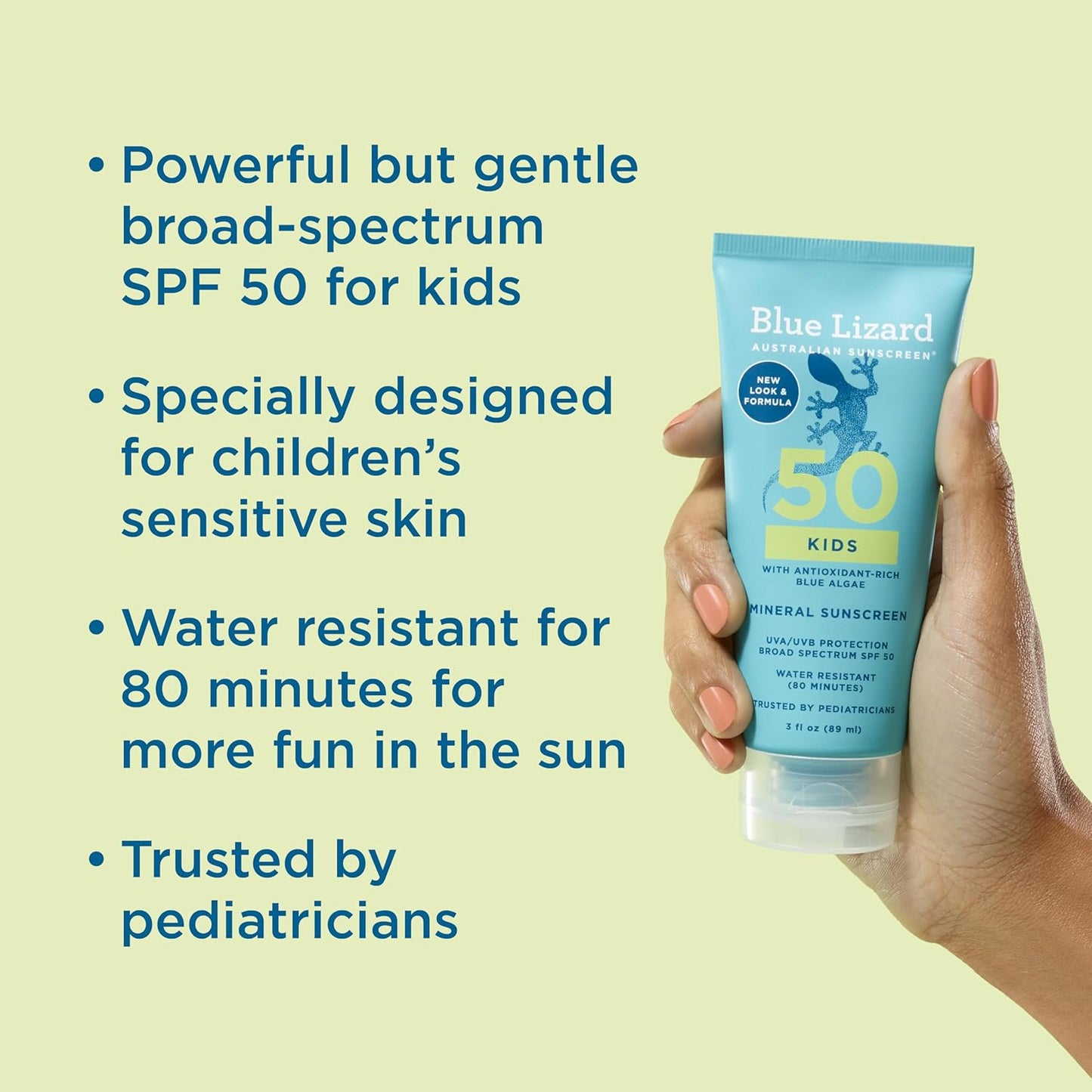Blue Lizard Kids Mineral SPF 50 Lotion 89 ml / 3 oz