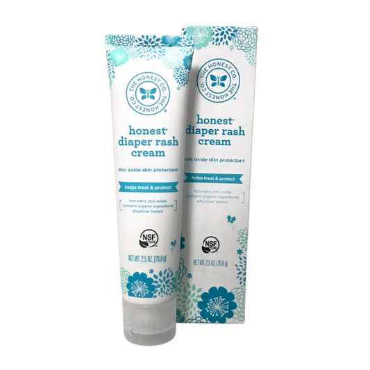 The Honest Co.  Diaper Rash Cream, Zinc Oxide Helps Treat and Protect Skin 70.8 g