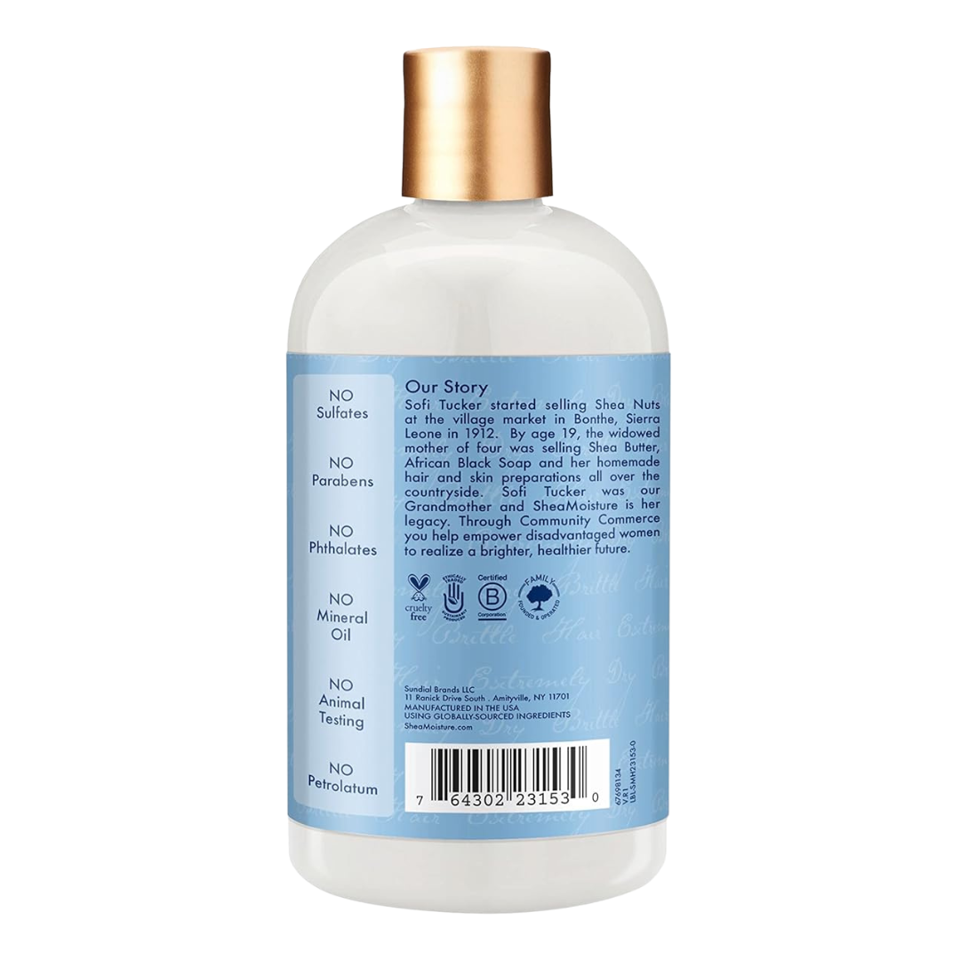 Shea Moisture Manuka Honey & Yogurt Hydrate + Repair Shampoo, 13 fl oz (384 ml)