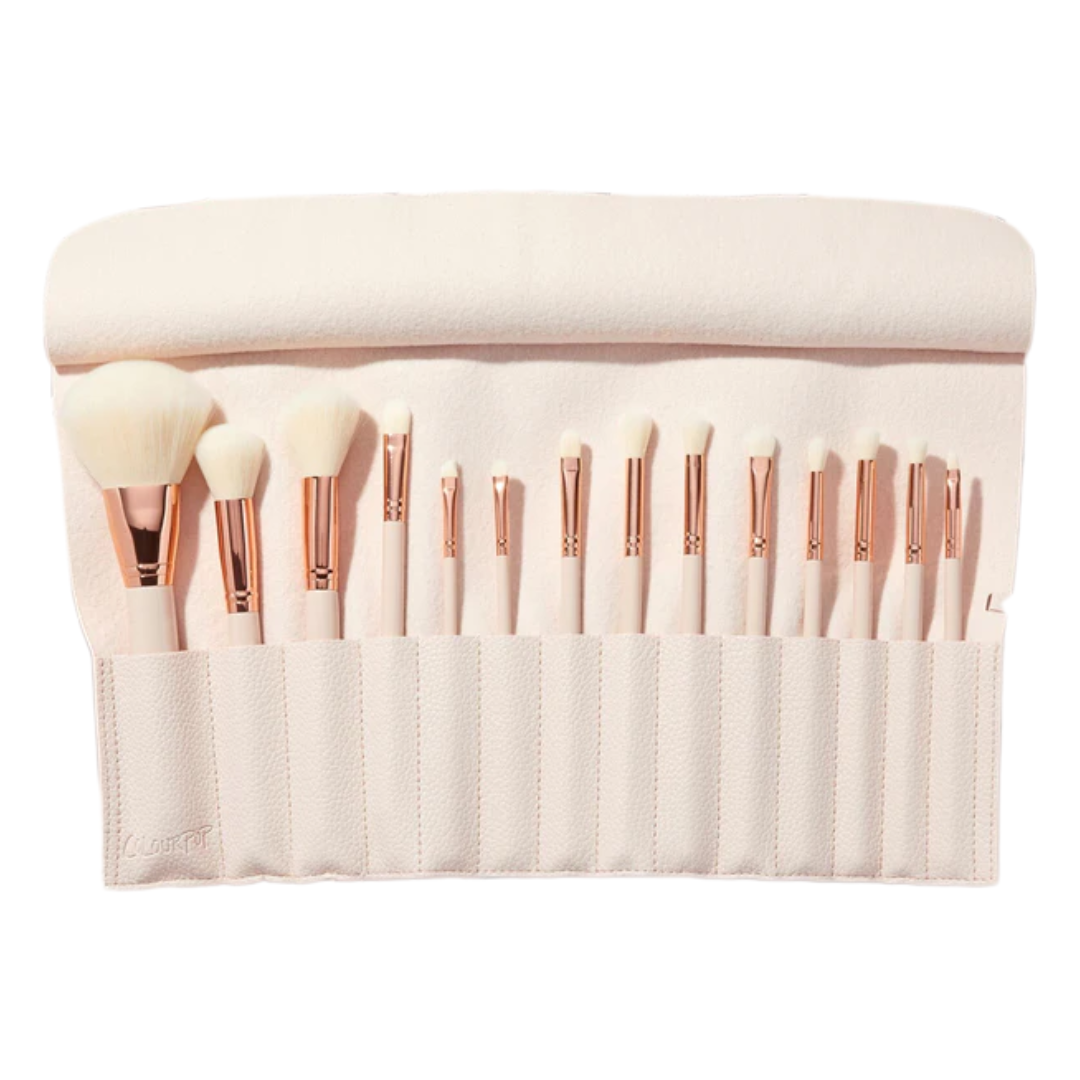 Colourpop Ultimate Brush Roll Face and Eye Brush Set