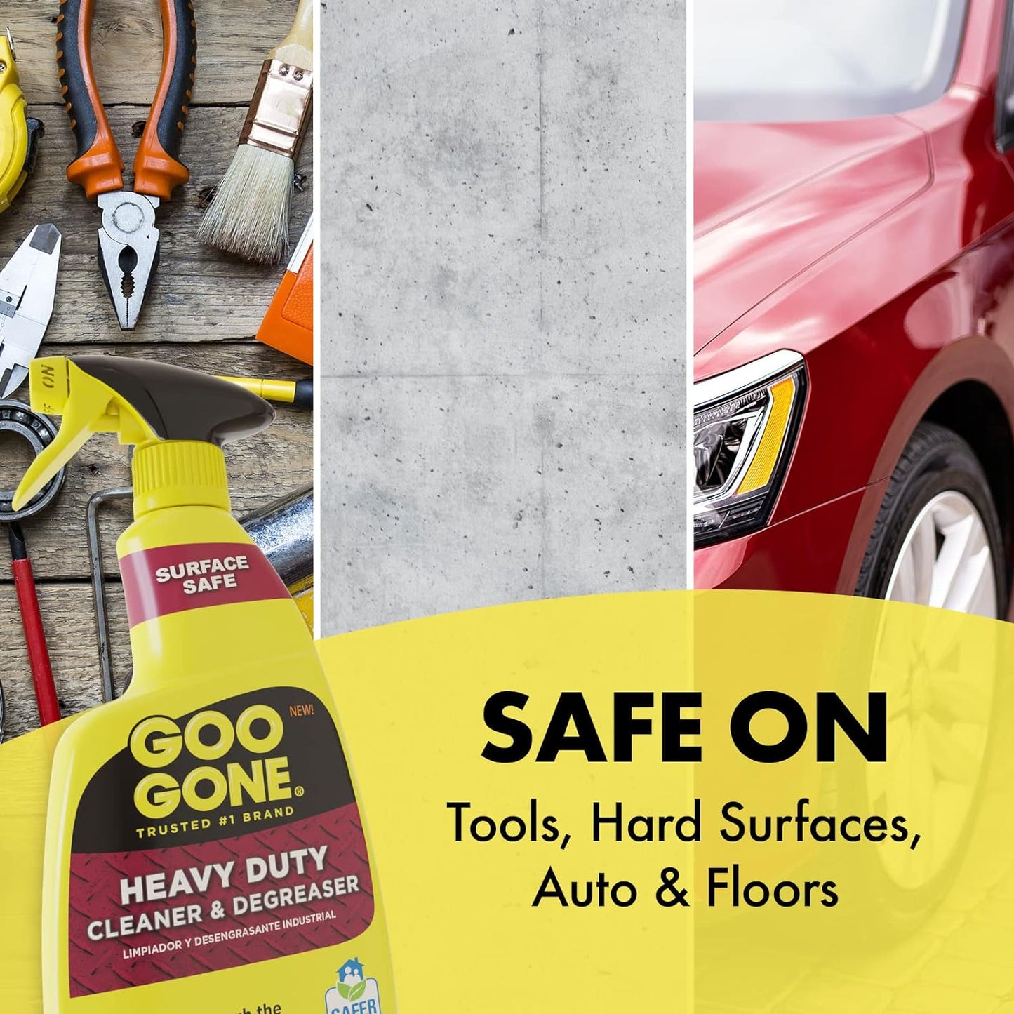 Goo Gone Heavy Duty Cleaner & Degreaser Citrus Cleaning Power 32 fl oz / 946ml