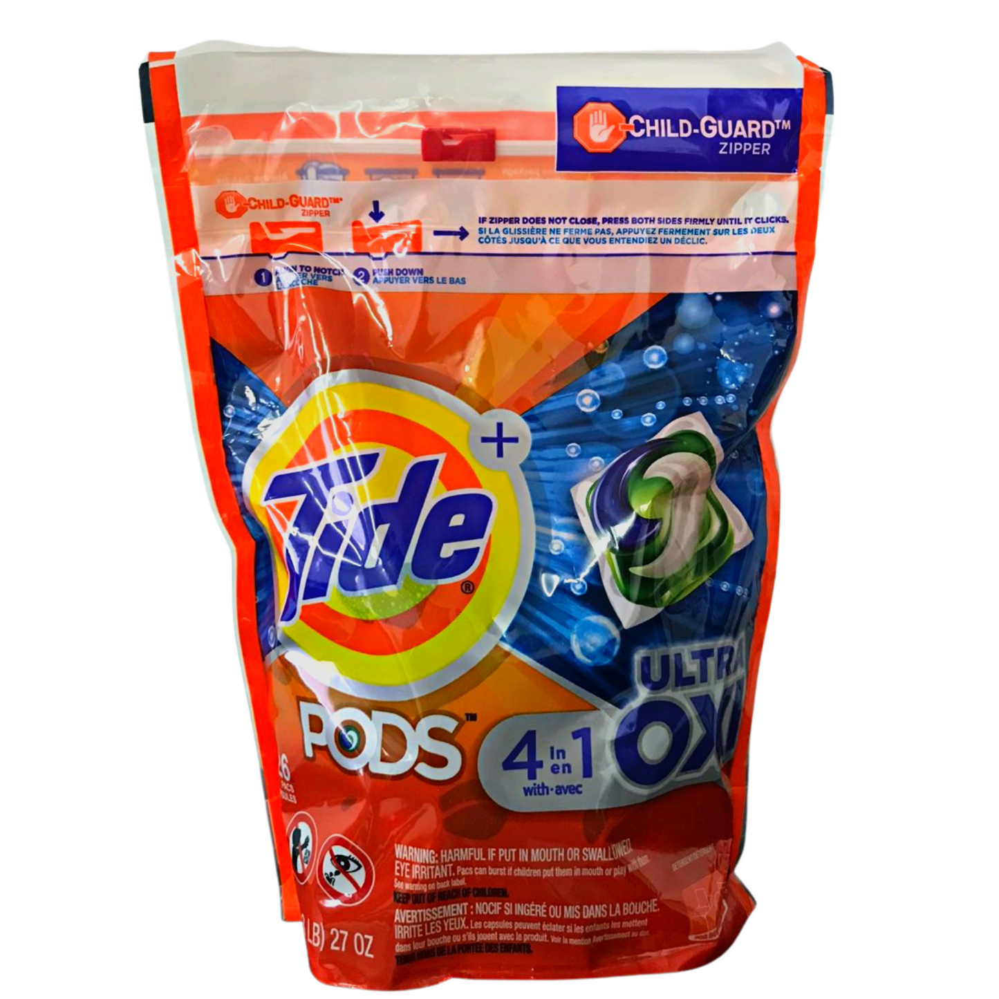 Tide Pods Ultra Oxi Liquid Detergent (26 pacs)