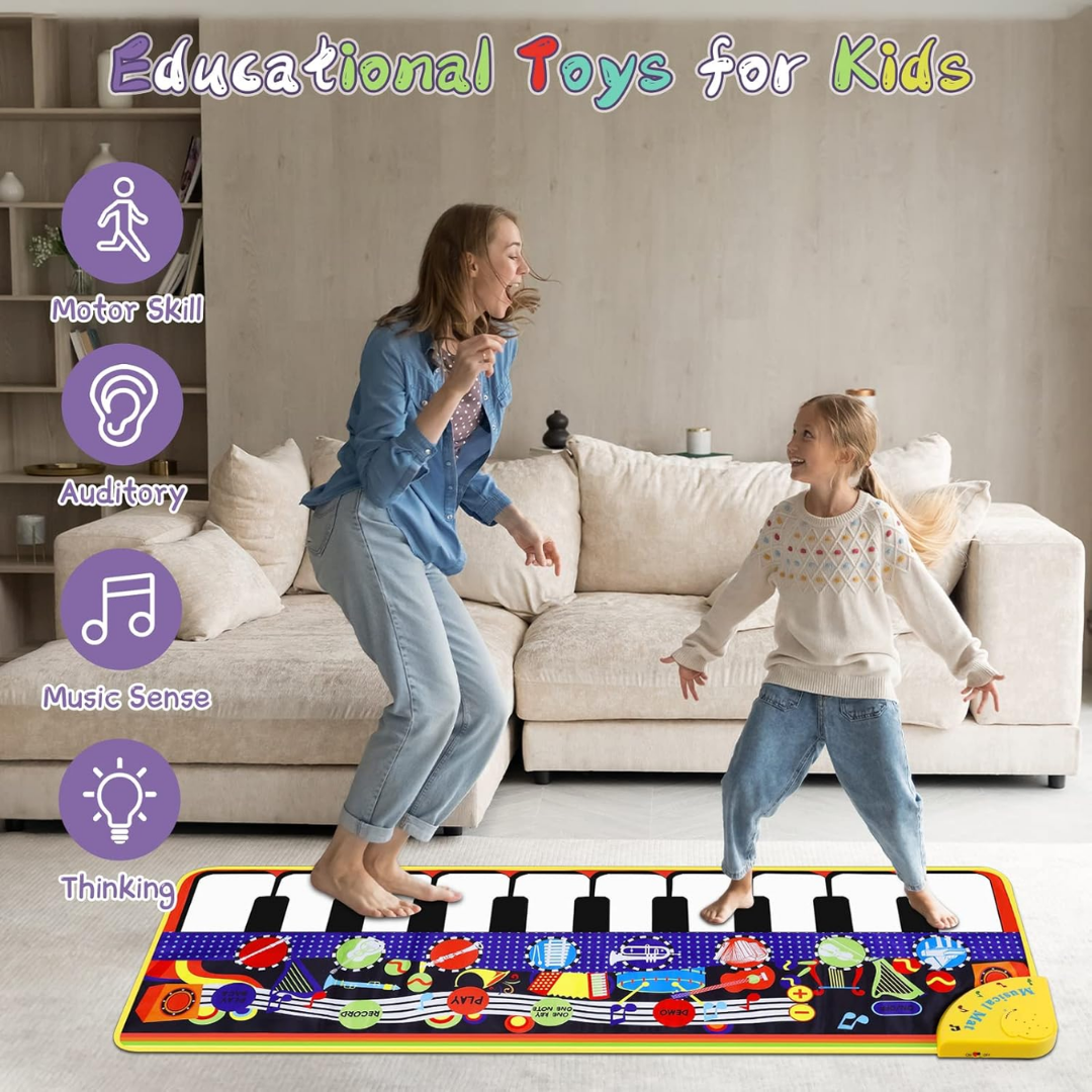 Sanmersen Kids Musical Piano Play Mat