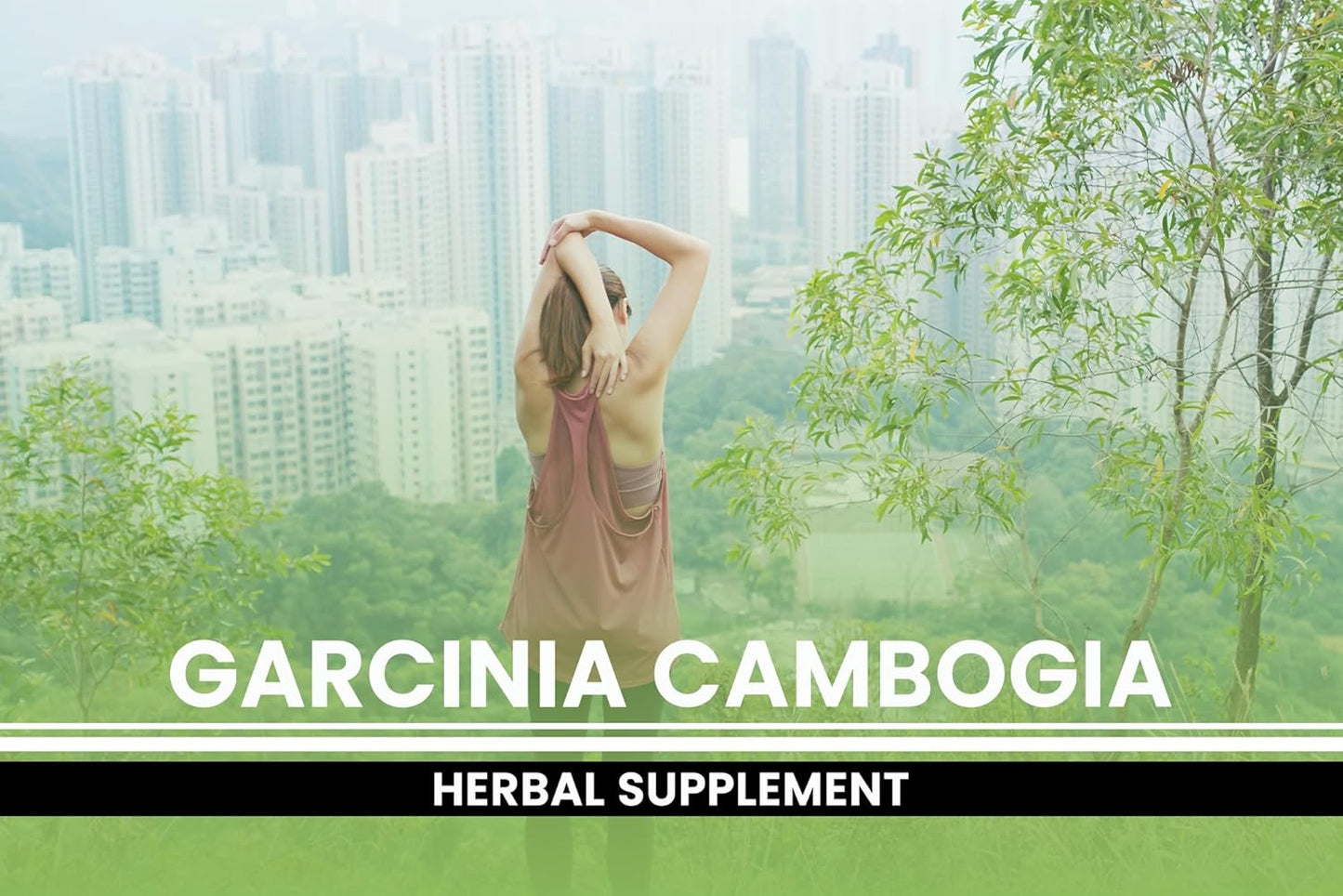 Pure Garcinia Cambogia 60% HCA Herbal Supplement 365 Capsules