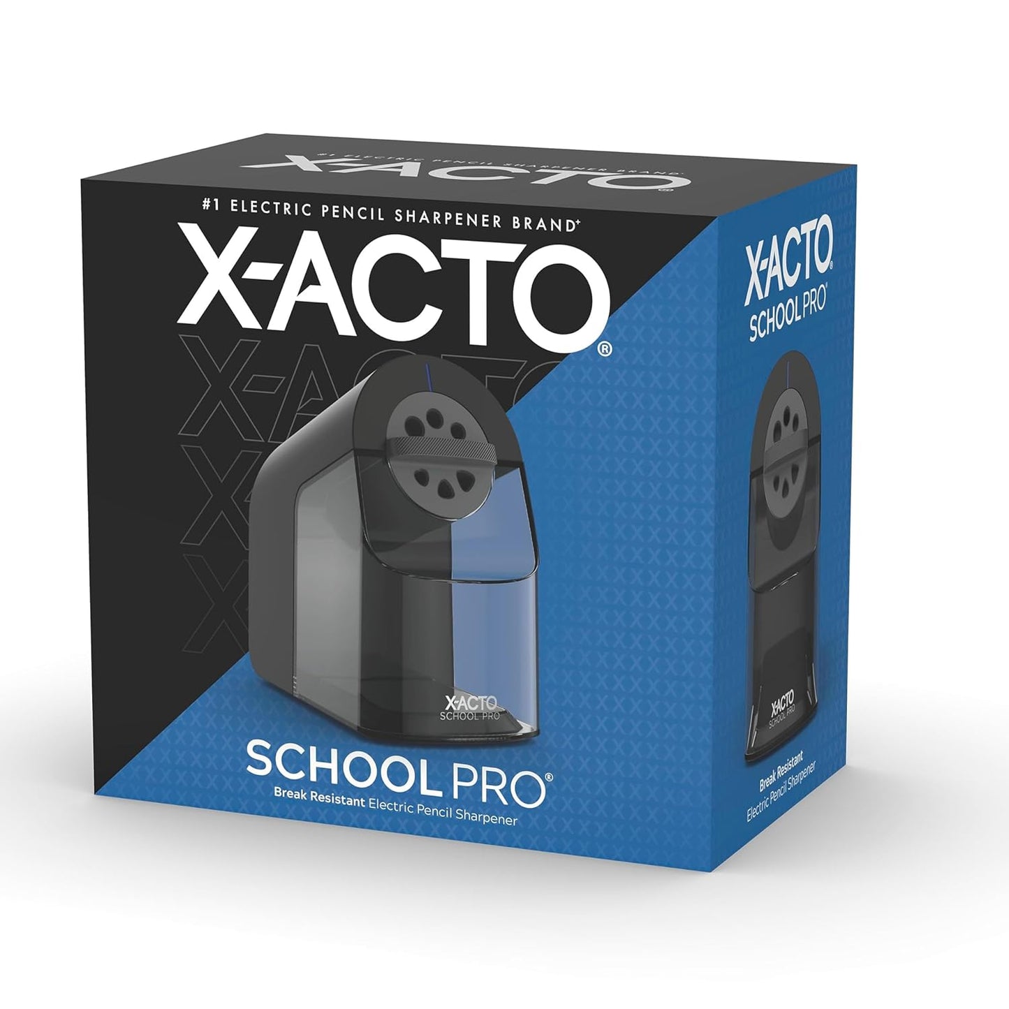 X-ACTO School Pro Classroom Electric Pencil Sharpener, Black