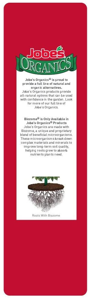 Jobe’s Organics Vegetable & Tomato Granular Plant Food, 4lbs, 2-5-3