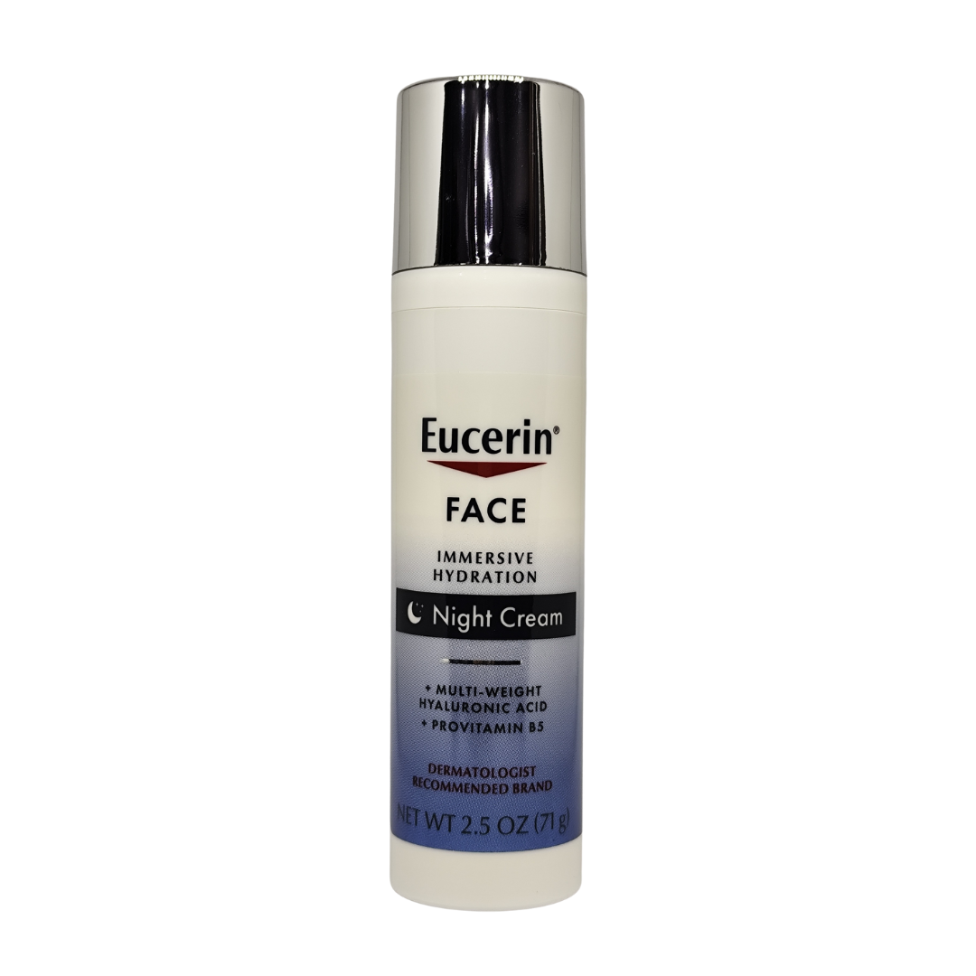Eucerin Face Immersive Hydration Night Cream, 2.5 oz. / 71 g