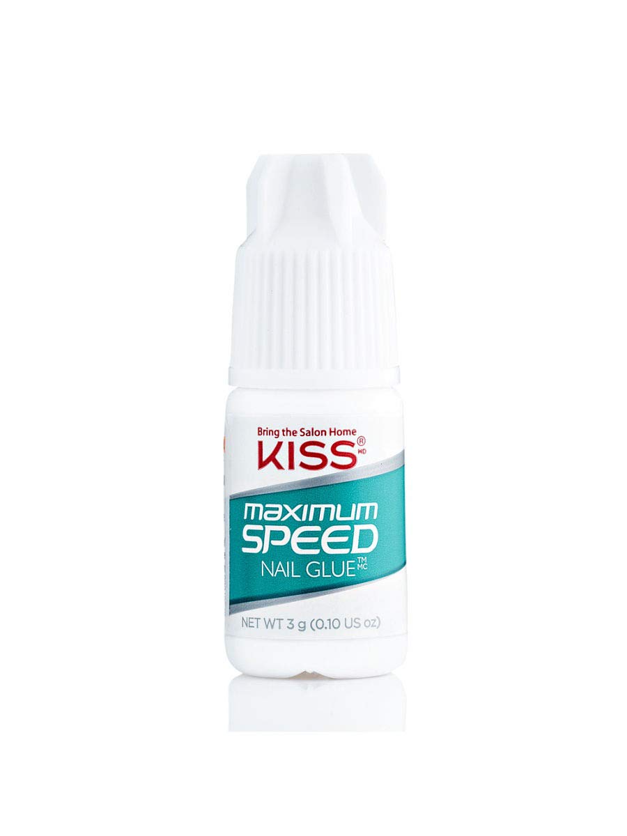 KISS Maximum Speed Nail Glue, 0.10 oz. 3g