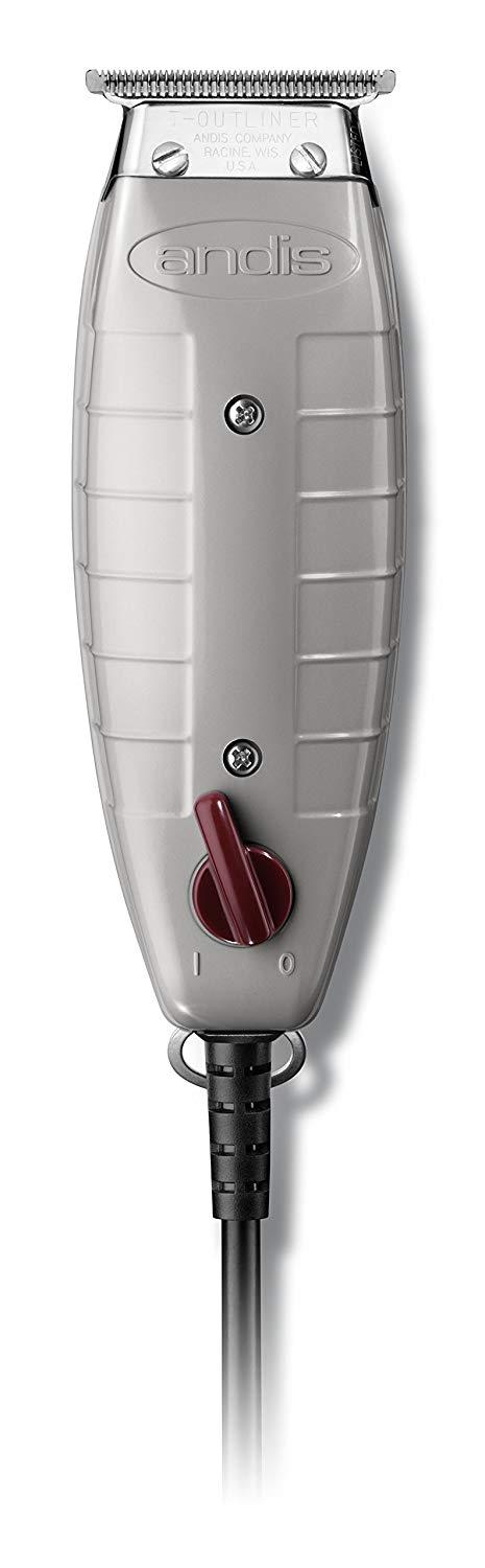 Andis Professional T-Outliner Beard/Hair Trimmer with T-Blade, Gray, Model GTO (04710)