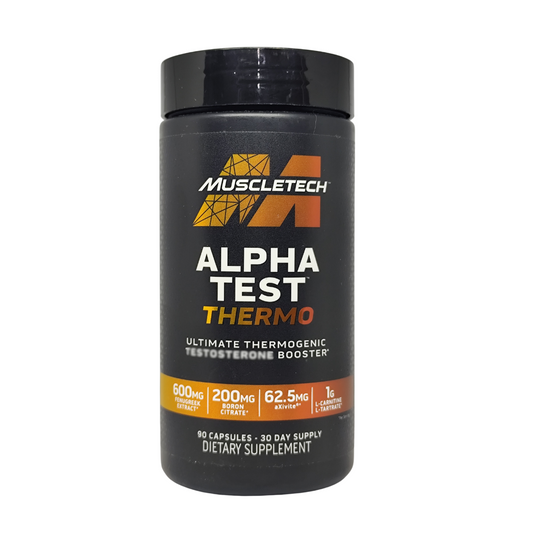 MuscleTech Alpha Test Thermo T-Hormone Booster, 90 Capsules