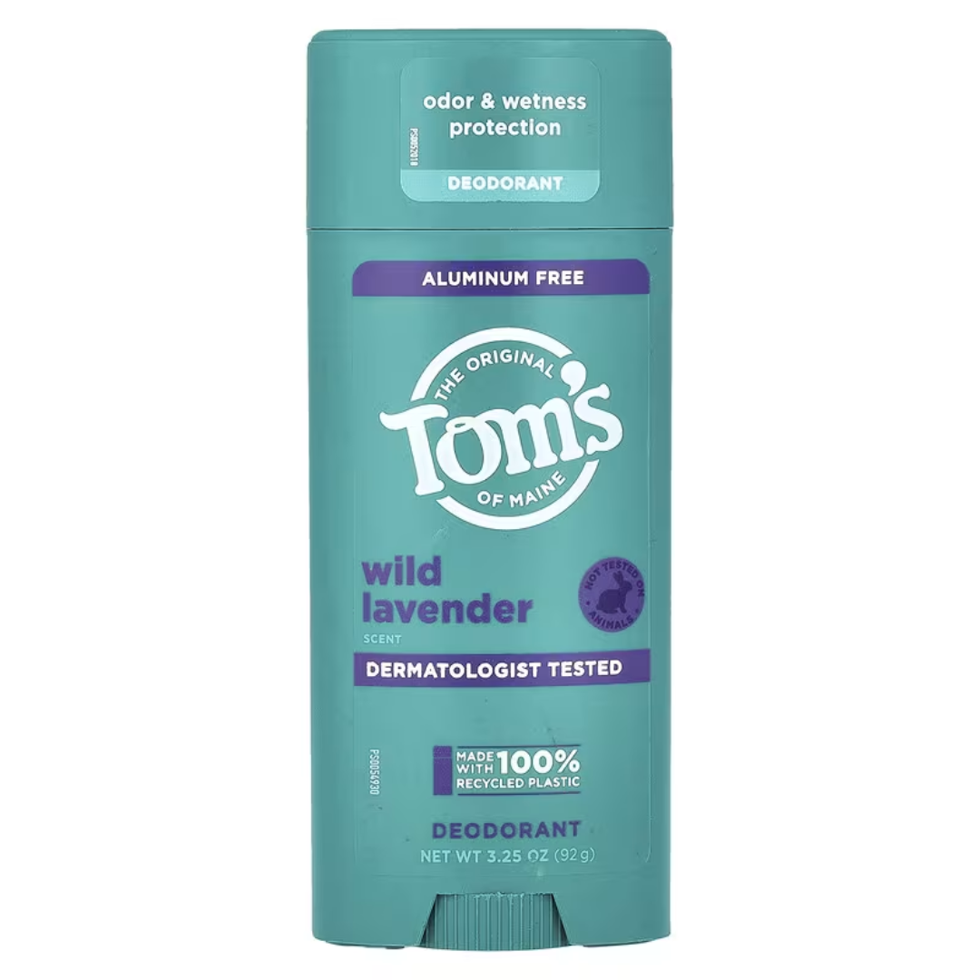 Tom's of Maine Long Lasting Deodorant Wild Lavender, 2.25 oz, / 64g