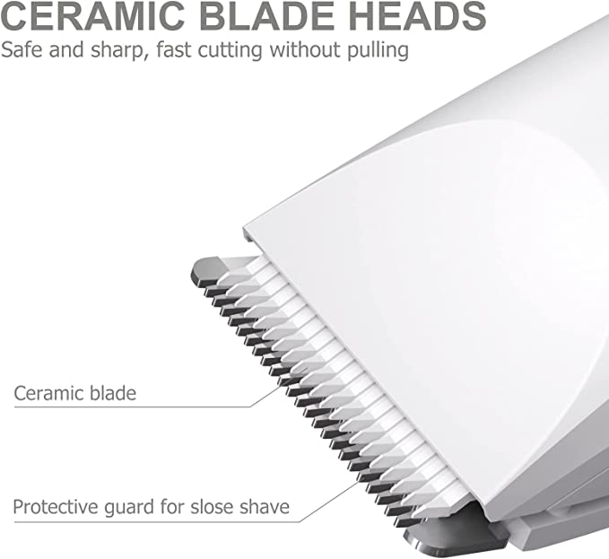 Olov Electric Trimmer Wet/Dry Body Shaver Groomer Blade Heads USB Recharge Hygiene Razor