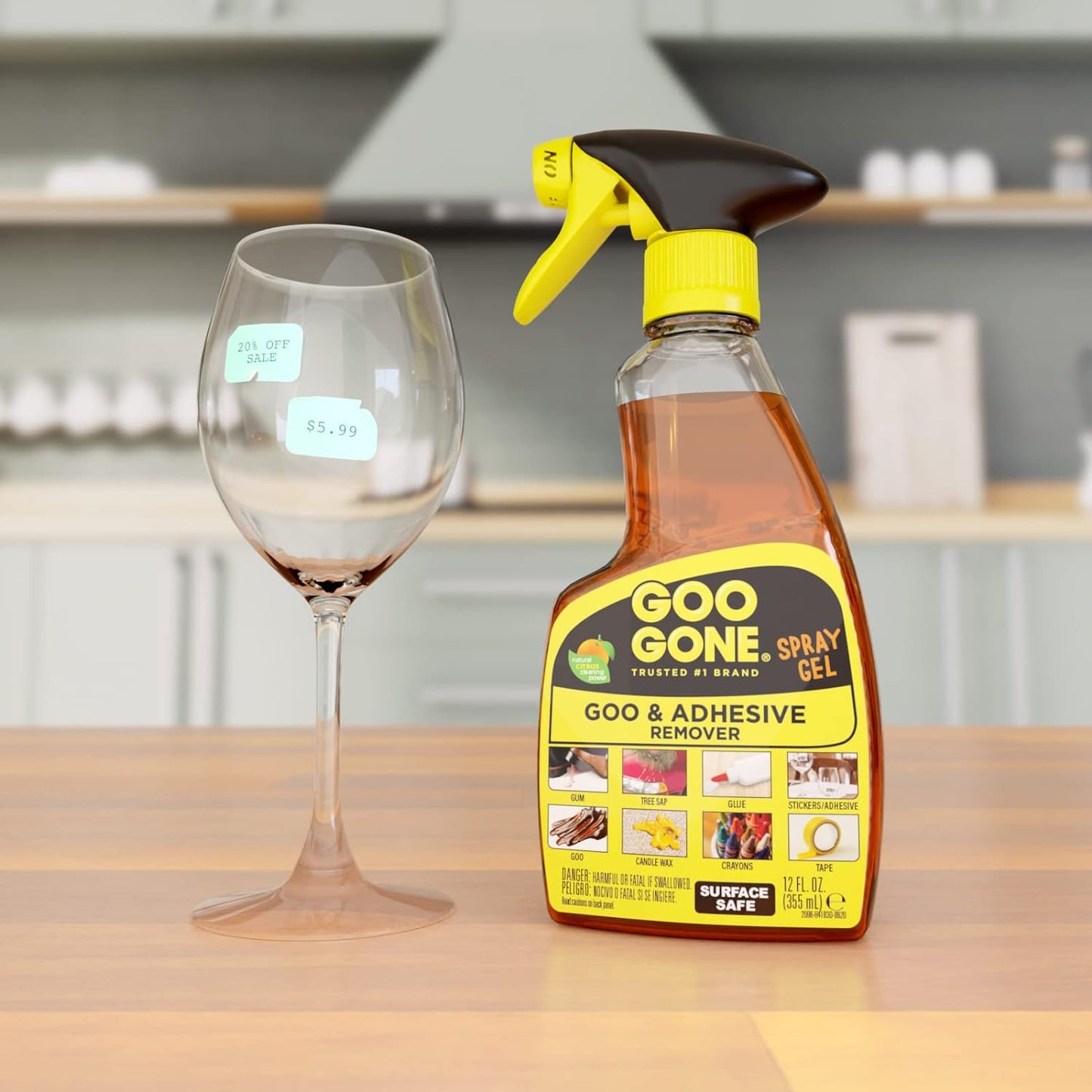 Goo Gone Goo & Adhesive Remover 12 Fl oz / 355ml