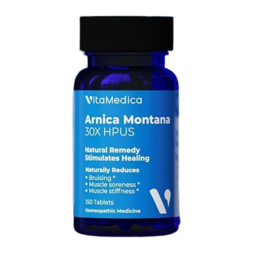 VitaMedica Arnica Montana 30X HPUS Natural Remedy Homeopathic Medicine, 150 Tablets