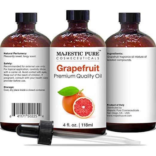 Majestic Pure Premium Quality Oil 4 fl. oz / 118 ml (Grapefruit)