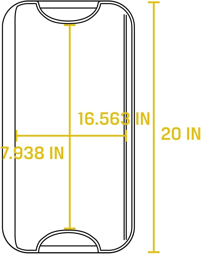 LODGE Cast Iron Reversible Grill/Griddle, 20 X 10.5 Inch