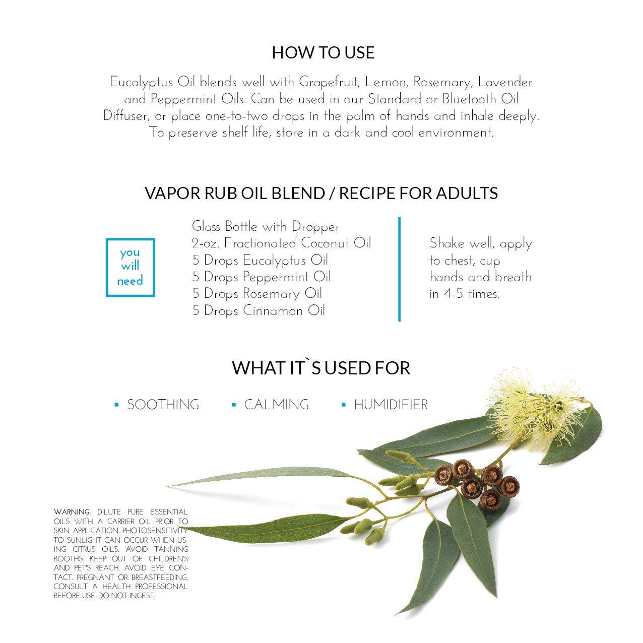 ArtNaturals Eucalyptus Essential Oil with Dropper 4 fl.oz