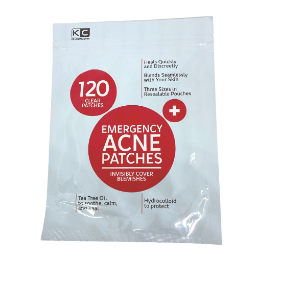KeyConcepts Emergency Acne Patches Invisibly Cover Blemishes Heals Quickly 120 Counts