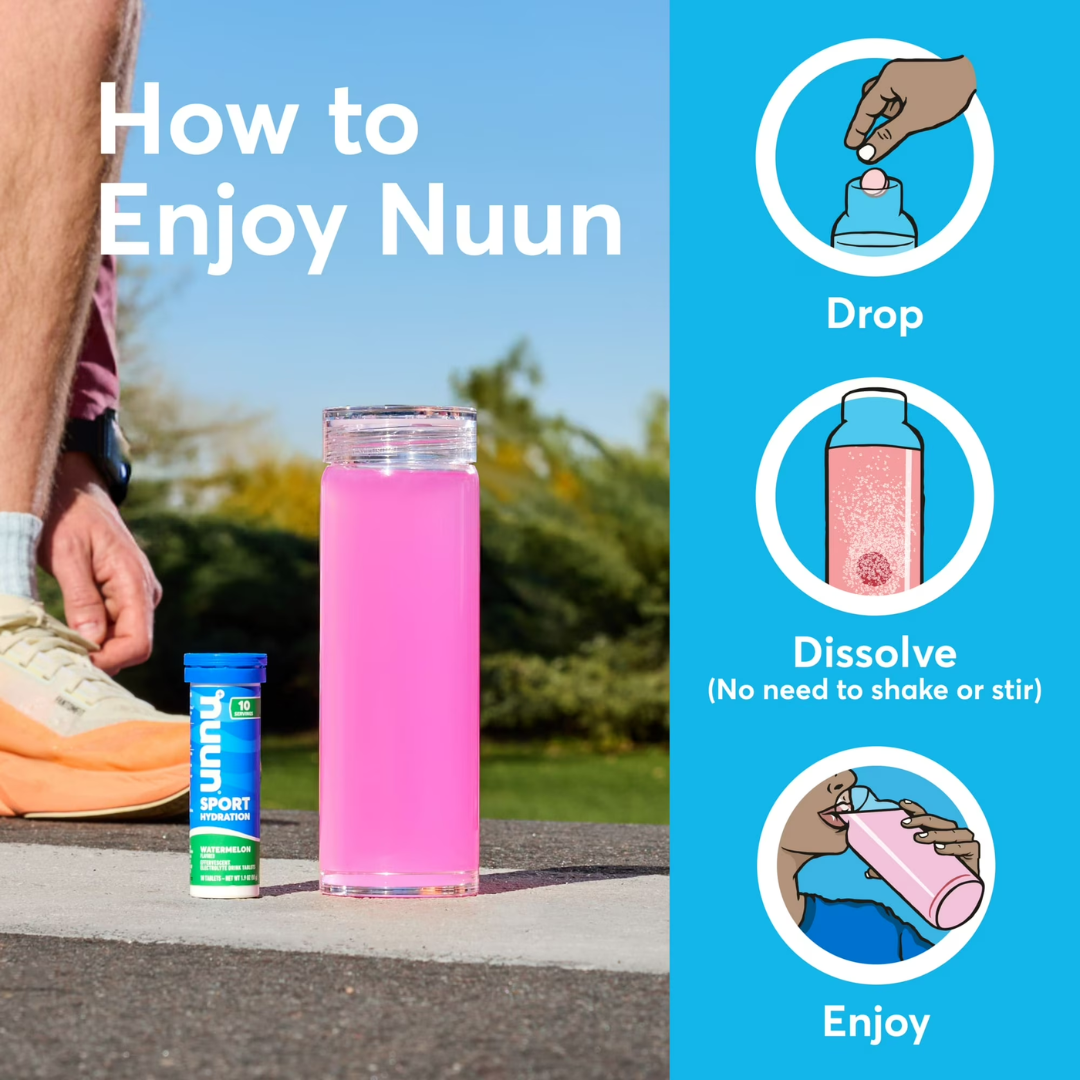 Nuun Sport Hydration Electrolyte Drink, 10 Tablets