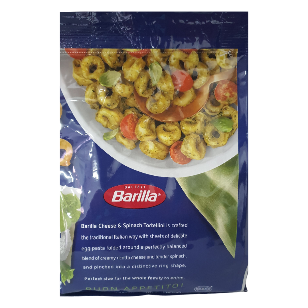 Barilla Classic Tortellini Cheese And Spinach 4-6 Servings, 12oz / 340g