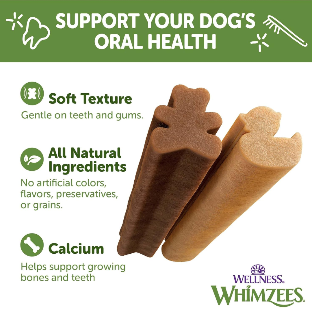 Whimzees Puppy Treats Natural Dental Chews, 225 g (PACKAGING MAY VARY)