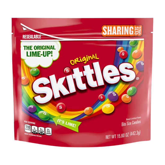 Skittles Original Fruity Candy Sharing Size Bag, 15.6 oz