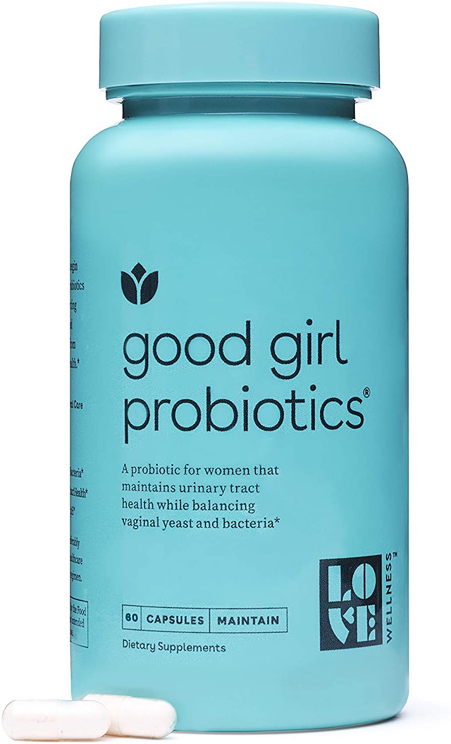 Love Wellness Good Girl Probiotics, 60 Capsules
