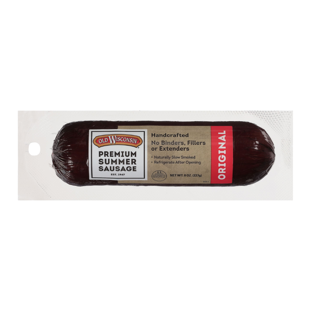 Old Wisconsin Premium Summer Sausage, 8 oz / 227 g