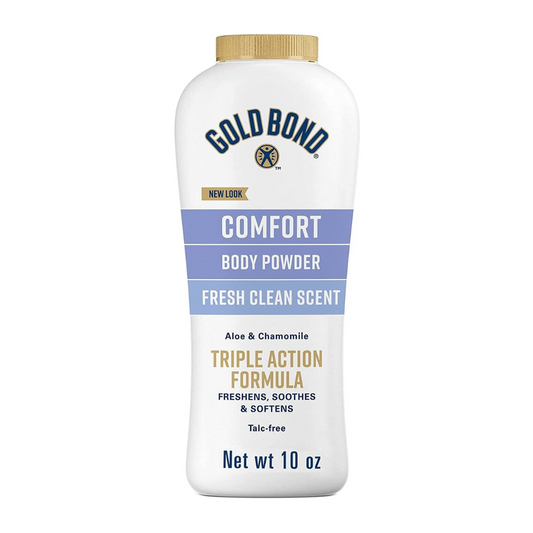 Gold Bond Comfort Body Powder Fresh Clean Scent Aloe & Chamomile 10 oz