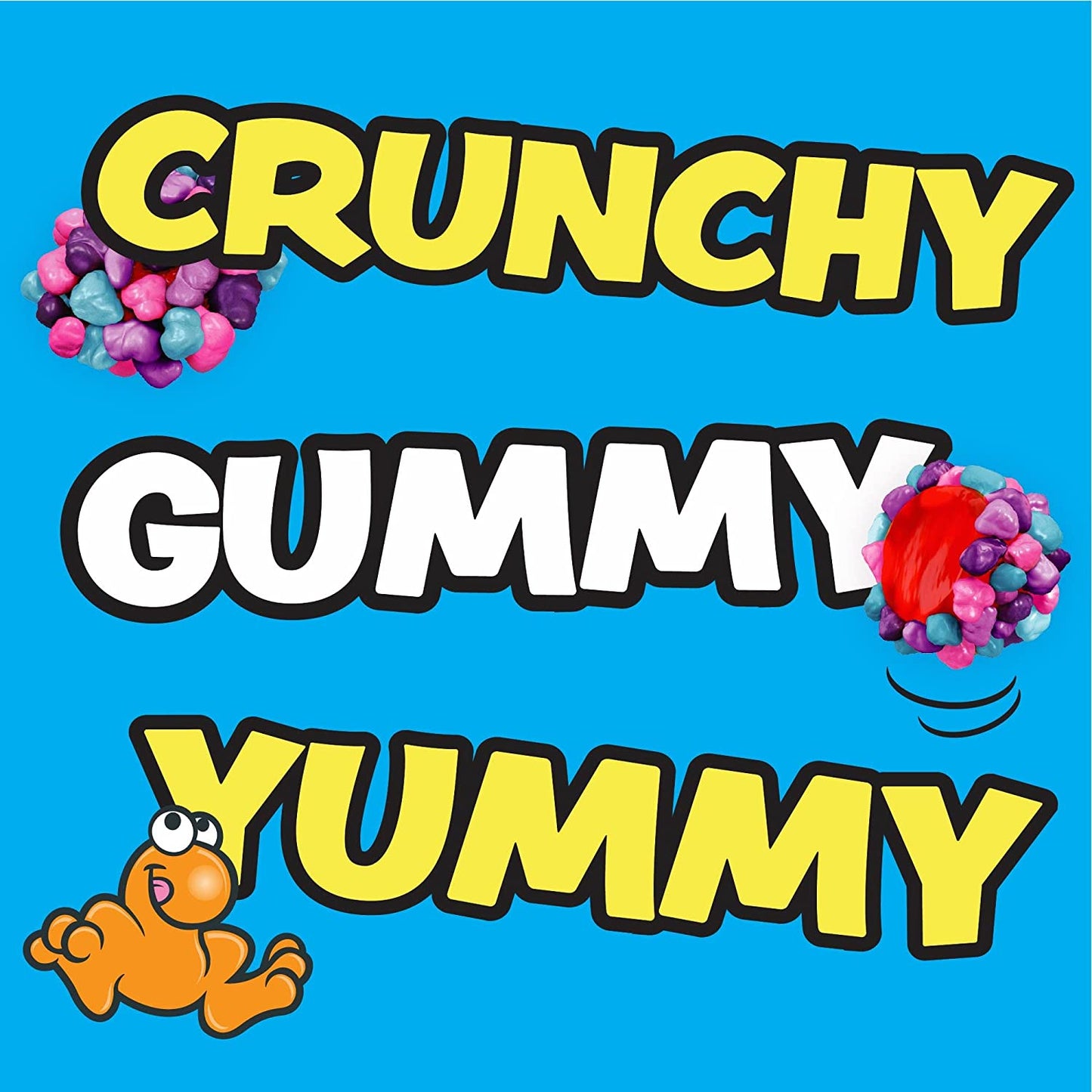 Nerds Gummy Clusters Candy Recloseable 8 Ounce Bag