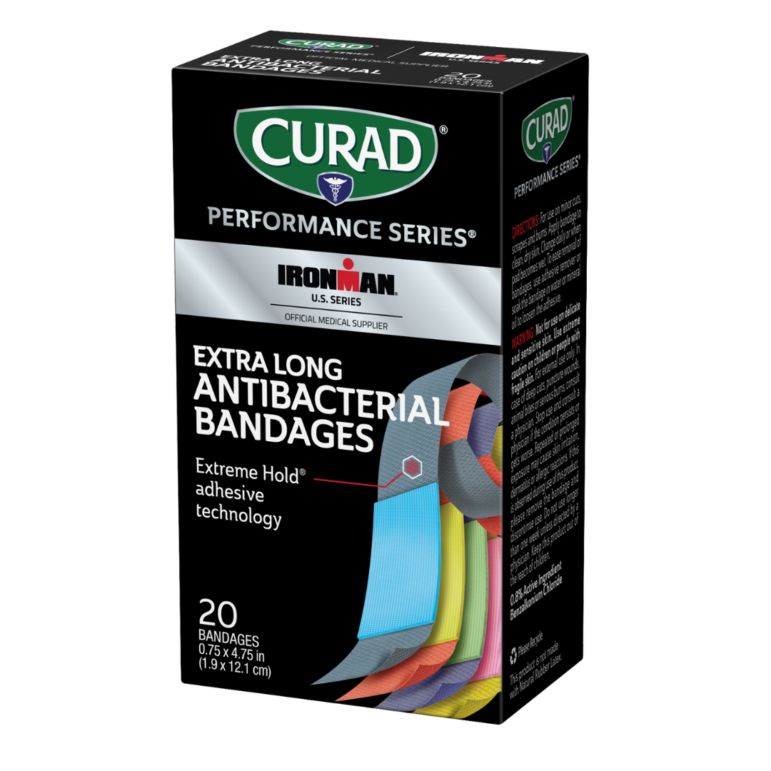 Curad Performance Antibacterial Bandages 20 Bandages