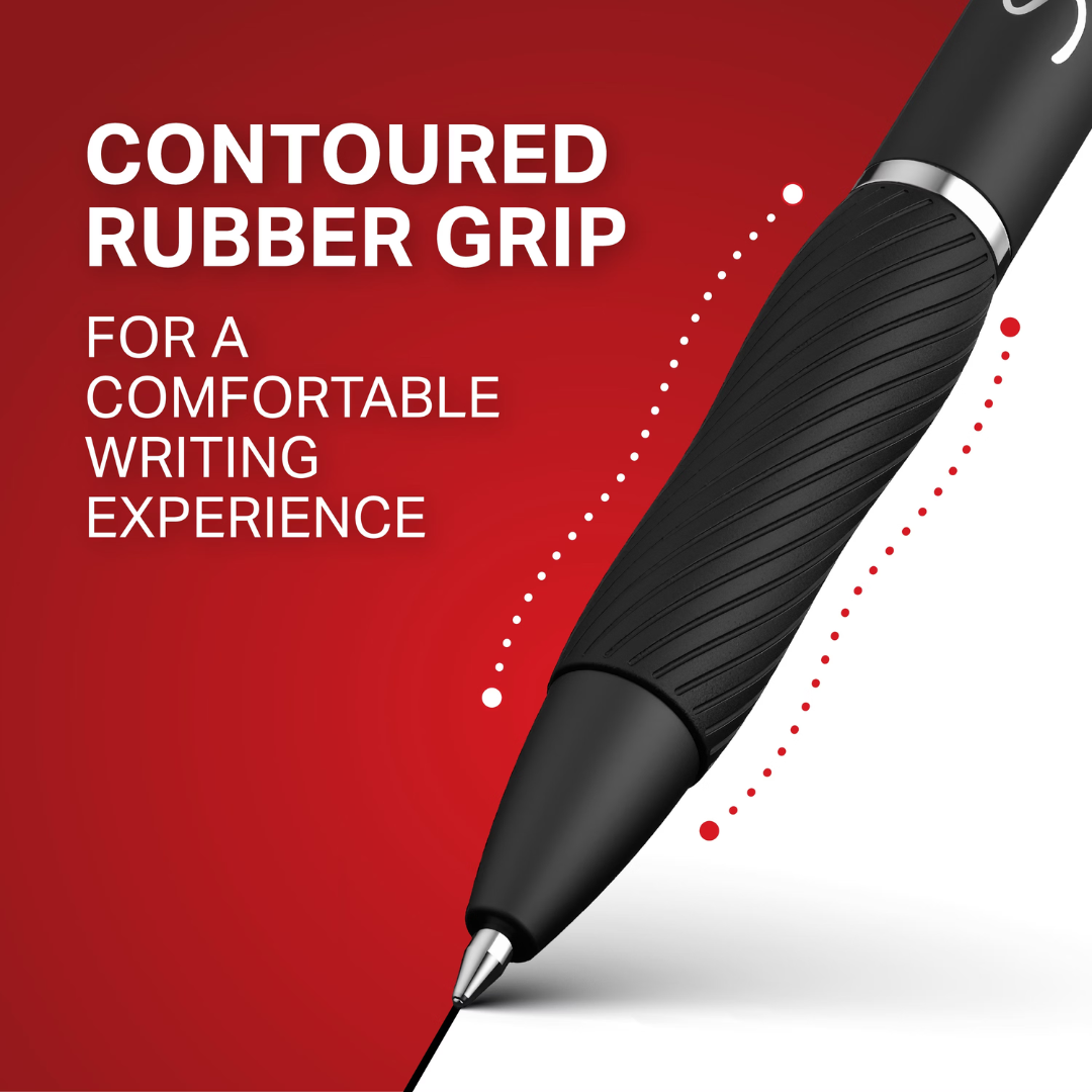 Sharpie Pen S-Gel Black Ink Fine Point 0.5 mm, 4 Pens (2193992)