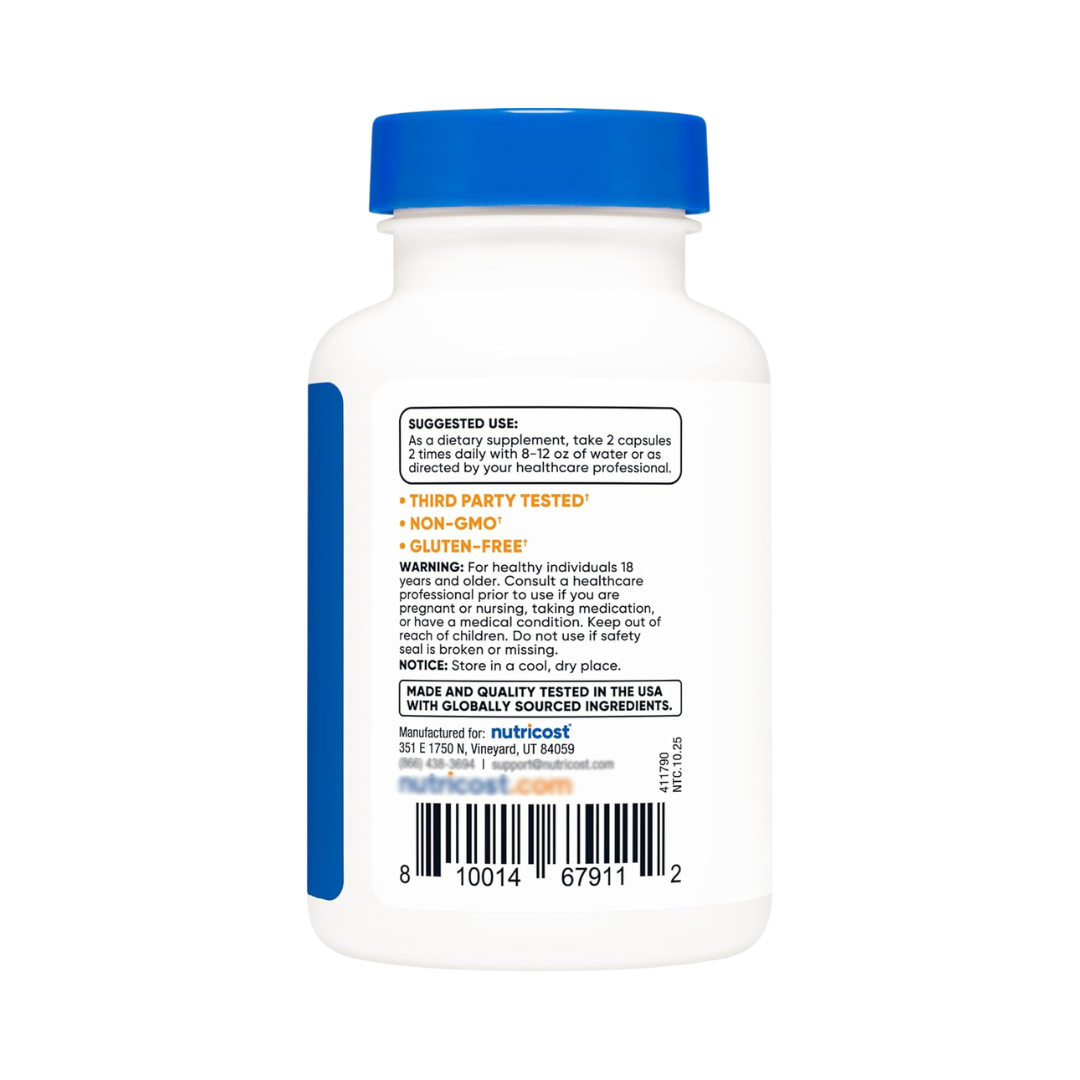 Nutricost Alpha GPC 600 mg, 60 Capsules