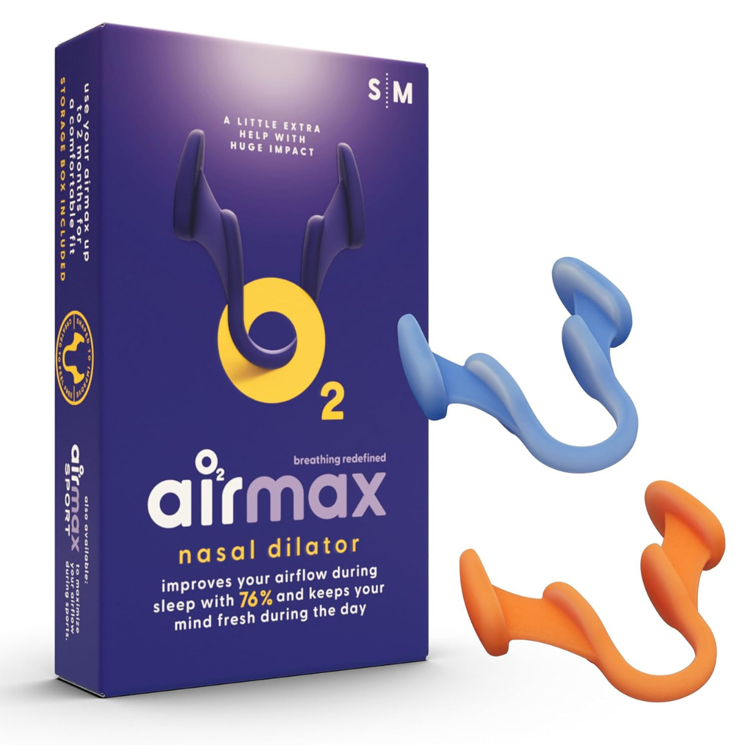 AirMax Sport Nasal Dilator Small and Medium Sizes, 1 Trial Pack