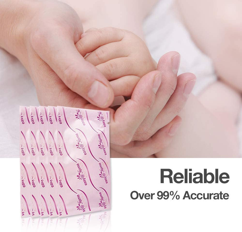 Easy at Home Pregnancy Test Strips Kit, Powered by Premom Ovulation Predictor APP, 20 Tests