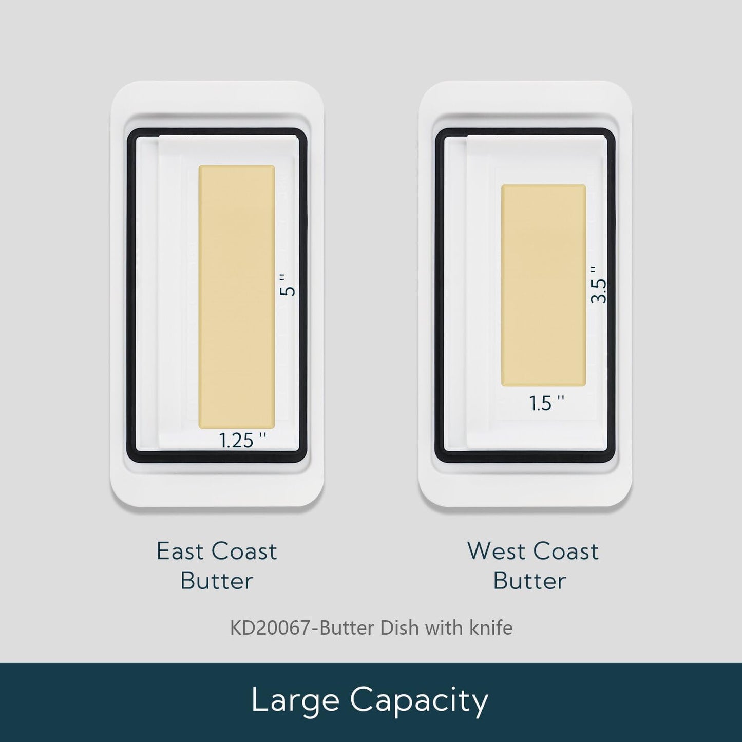 Kitchendao Butter Dish