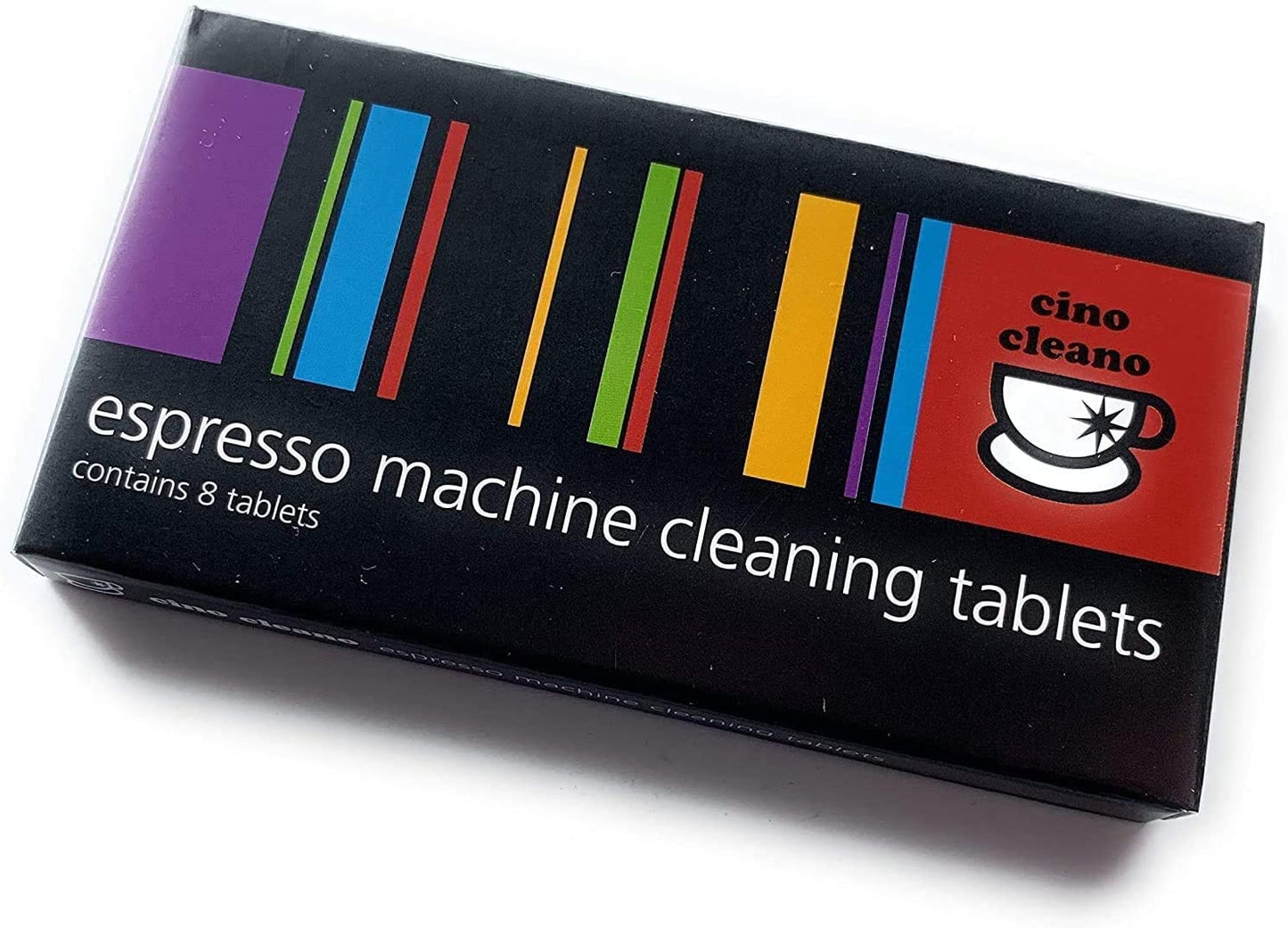 Cino Cleano Espresso Machine Cleaning Tablets Contain 8 Tablets