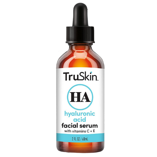 TruSkin Hyaluronic Acid Hydrating Facial Serum with Vitamin C & E, 2 fl.oz / 60ml