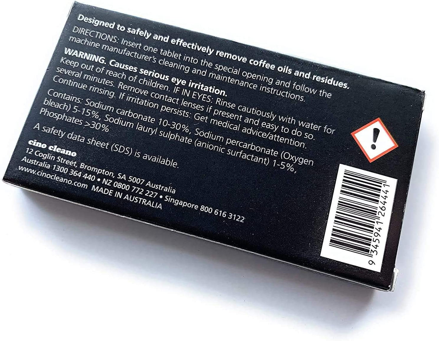 Cino Cleano Espresso Machine Cleaning Tablets Contain 8 Tablets