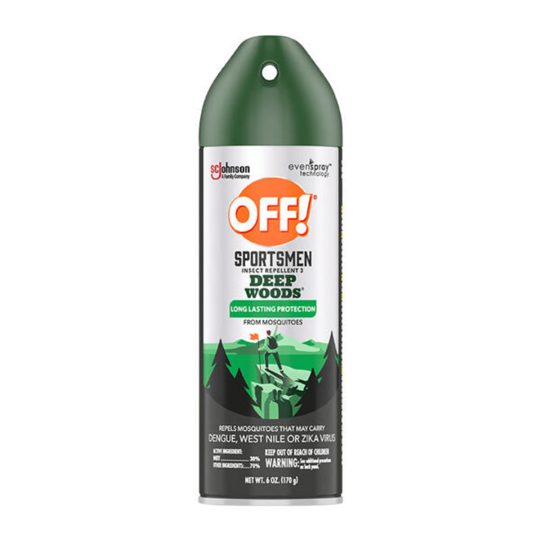 OFF! Sportsmen Insect Repellent 3 Deep Woods, 6 oz / 170 g
