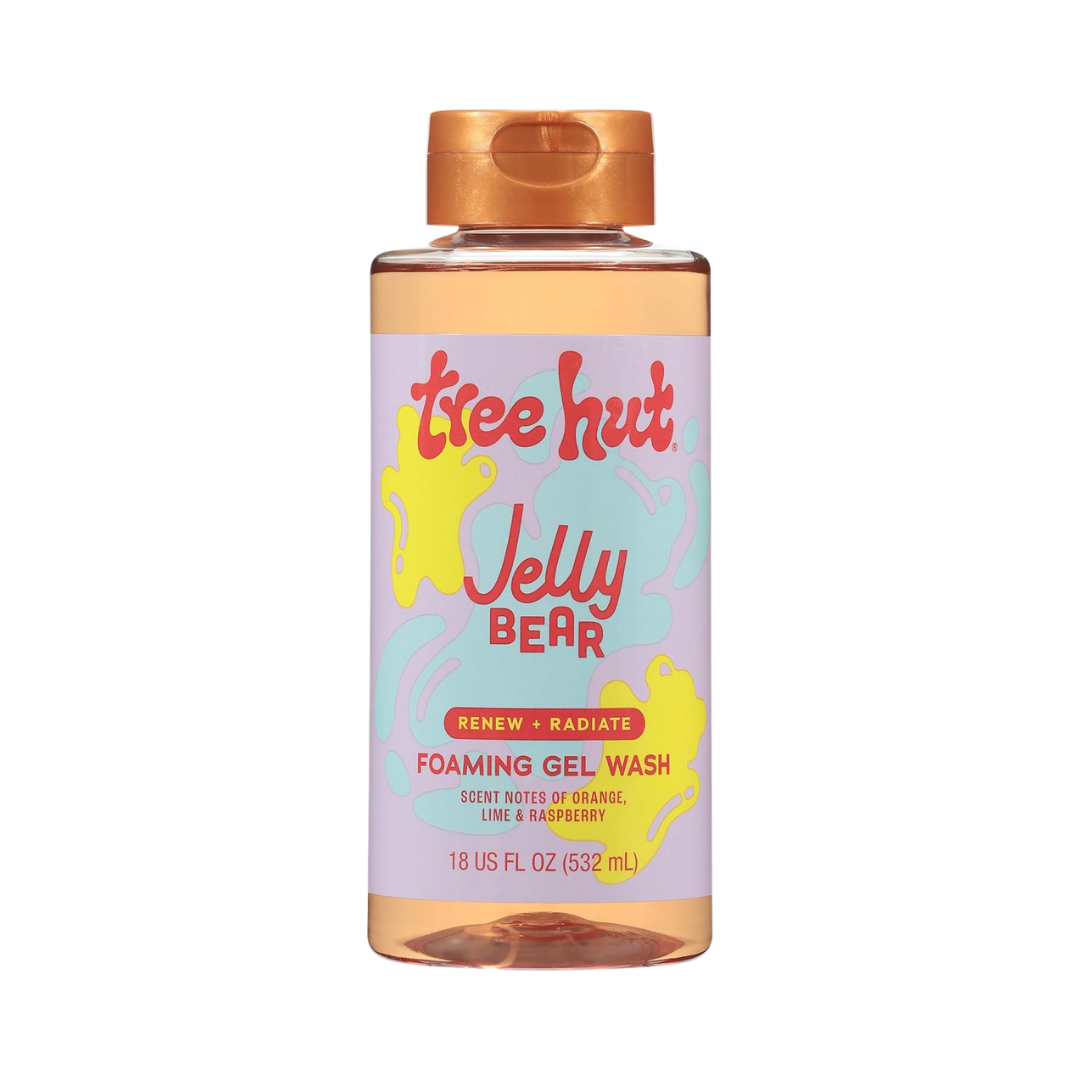 Tree Hut Jelly Bear Foaming Gel Wash Renew + Radiate, 18 oz / 532 ml
