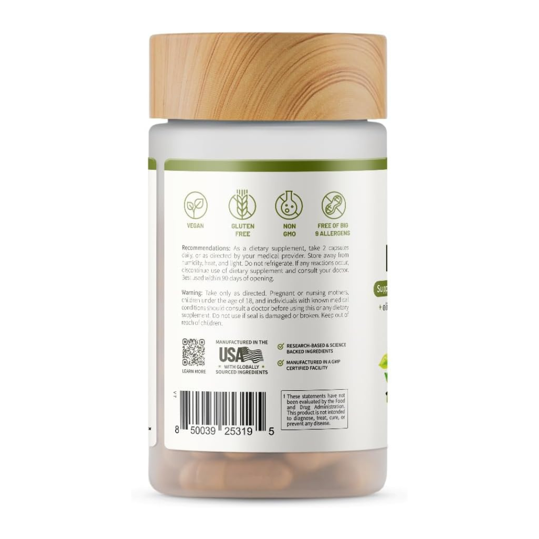 SNAP Heart Health Blood Pressure Support, 1550mg Blood Pressure Complex, 260mg Nitric Oxide, 100mg Hawthorn Berry Extract, 90 Capsules