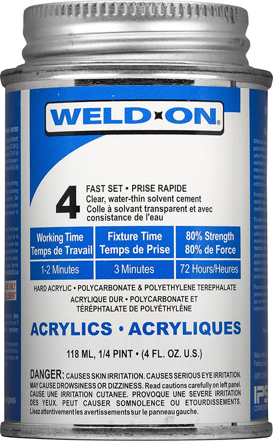SCIGRIP Weldon #4 1/4 Pint 4 oz 10308 118 mL (Packaging may Vary)
